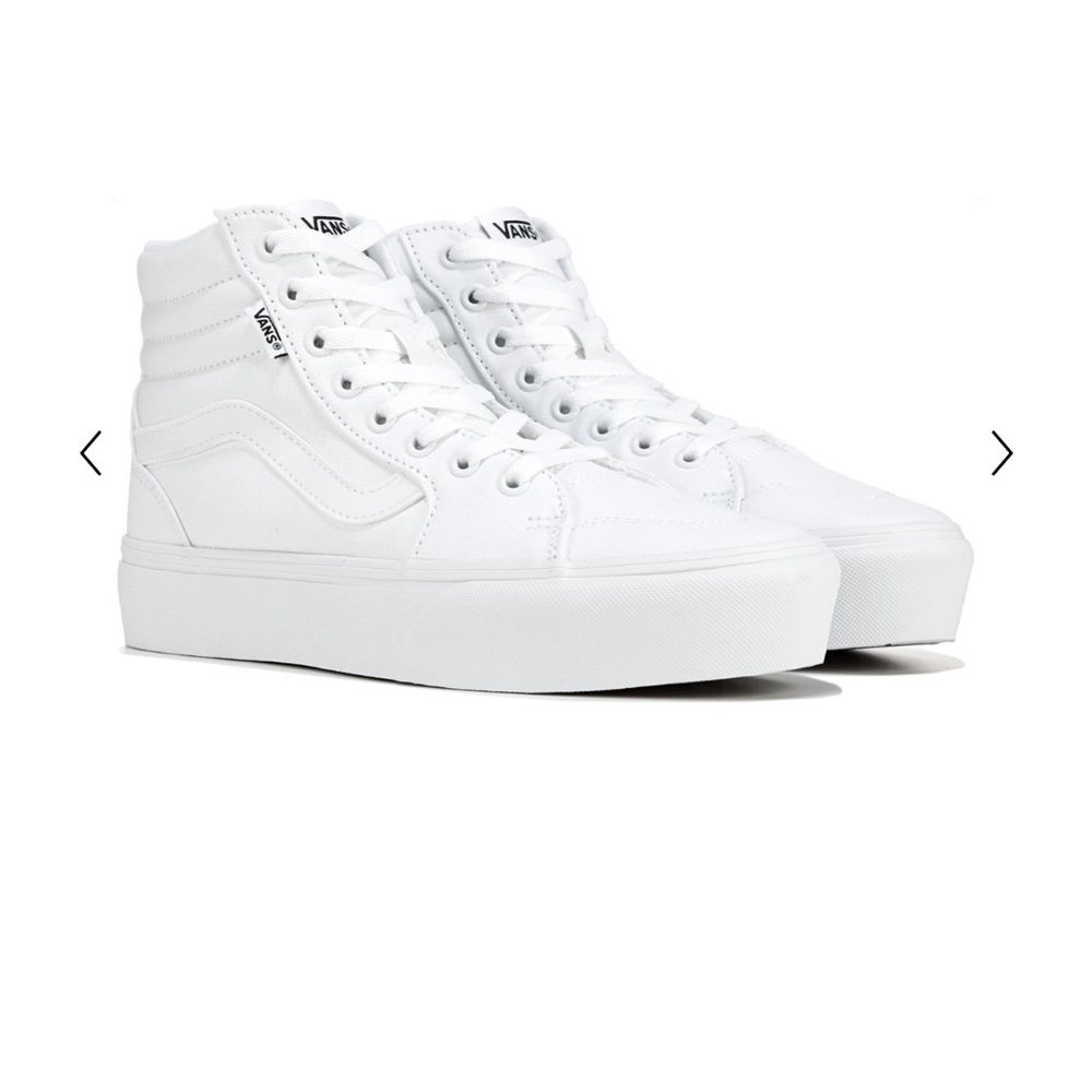 Vans Women's White High-Top Sneakers
